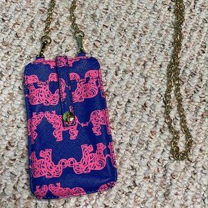 Lilly Pulitzer Phone Wallet Crossbody ID Purse